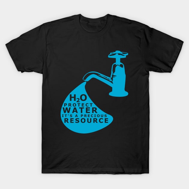 World Water Day T-Shirt by mailboxdisco